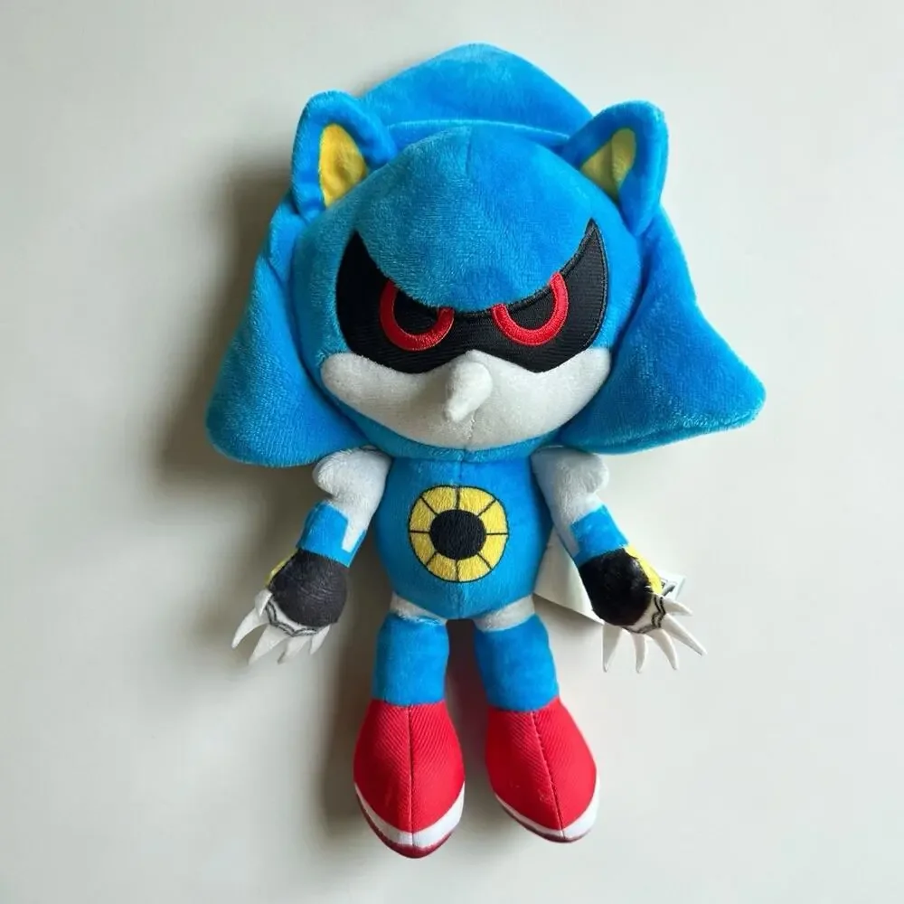 Jakks Pacific Classic Metal Sonic The Hedgehog Plush 8